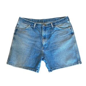 Vintage Rustler Blue Denim Jean Shorts Men’s Size 38 Y2K